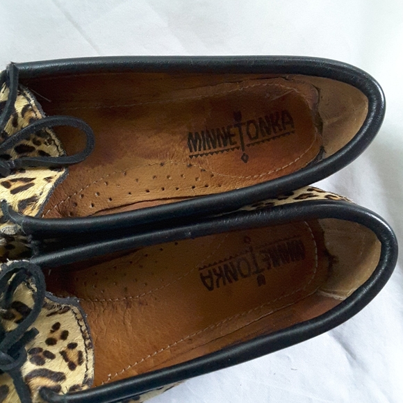 Minnetonka Leopard Moccasins - Picture 5 of 5